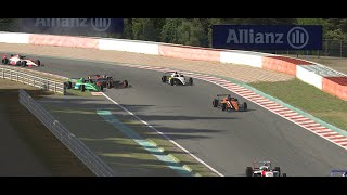 iRacing Motorsport Simulator  FIA F4  Spa  20 min race [upl. by Einneg]