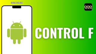 How to Control F on Android [upl. by Emawk581]