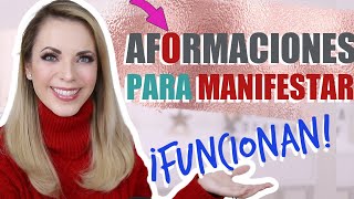 ¿AFORMACIONES ¿QUÉ SON Y POR QUÉ FUNCIONAN ¡MI MEJOR TIP PARA MANIFESTAR [upl. by Emmye881]