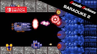 Arcade Archives BARADUKE 2 Gameplay Nintendo Switch [upl. by Illom201]