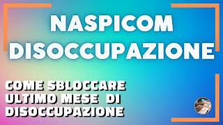 NASPI  Come sbloccare lultimo pagamento dallInps [upl. by Fletcher]