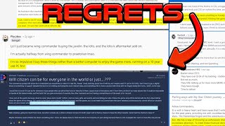 SaltEMike Reacts to Star Citizen Overspend amp Regrets [upl. by Itisahc155]