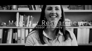 Meet Our Researchers Professor Jill Newby on improving access to affordable effective treatment [upl. by Einnaffit]