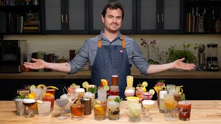 50 Cocktails you NEED to know How to be a better Bartender [upl. by Ravid260]