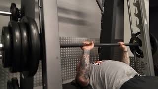 2ND SET 110KG TRICEP BENCH [upl. by Oiramad]