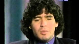 Interview with Diego Armando Maradona 1986 [upl. by Ozen]