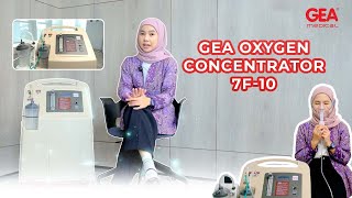 GEA OXYGEN CONCENTRATOR 7F10 [upl. by Hessney]