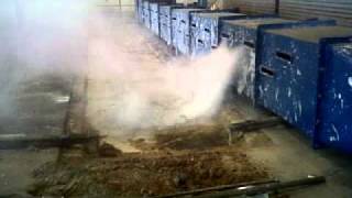 GALVANIZING WHITE FUME EXTRACTION BY GALCON ENGG AT TATA 3GP [upl. by Goldi980]