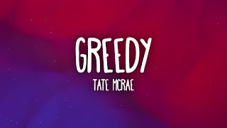 Tate McRae  greedy Lyrics [upl. by Aisiat906]