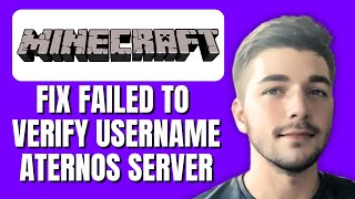 How To Fix Failed To Verify Username Error In Minecraft Tlauncher Multiplayer Aternos Server [upl. by Yerahcaz]