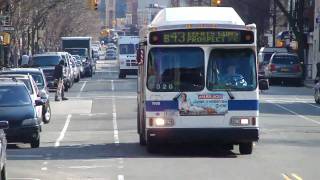 MTA NYCT Bus 2003 Orion VII CNG B43 Bus 7608 on Manhattan AveBox St [upl. by Warford]