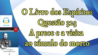 A prece e a visita ao túmulo do morto  Questão 323  Audiobook  livro dos espíritos [upl. by Fellows]