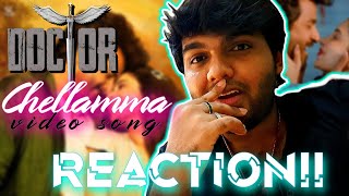 Chellamma Video Song  REACTION  Sivakarthikeyan  Priyanka Mohan  Anirudh  Nelson [upl. by Gnes]