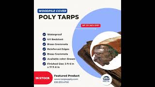 WOODPILE COVER TARP [upl. by Toogood402]