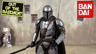 Star Wars THE MANDALORIAN Din Djarin Bandai 112 Scale Model Kit Review [upl. by Andeee]