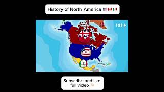 Countryballs  History of North America 3 history america ww2 usa countryballs countryball [upl. by Golub502]