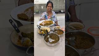 🔥Today’s Lunch Matta Rice 😍 Sambar Capsicum PoriyalSainthavisKitchen HomeCooking foodie [upl. by Ornie84]