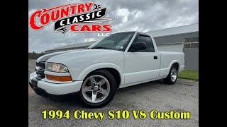 1994 Chevrolet S10 V8 Custom Build [upl. by Accem]