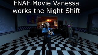 FNAF Movie Officer Vanessa works the Night Shift Gmod FNAF video [upl. by Obbard]