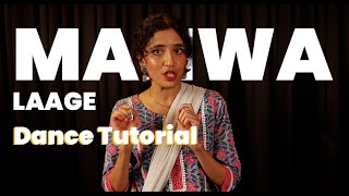 Manwa Laage Semi Classical Dance Tutorial  Easy Steps  Tanvi Karekar Choreography [upl. by Wappes]