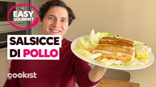 Salsicce di pollo fatte in casa facili e sfiziose [upl. by Ayotan]