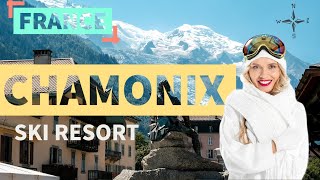 Chamonix MontBlanc  Ski Resort  Drone ⛷️ [upl. by Yruy]