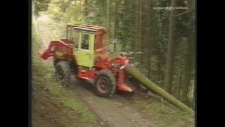 MBtrac Forst Original TracTechnik Film [upl. by Atiuqet]