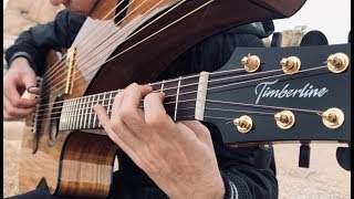 The Last of the Mohicans Promentory  Harp Guitar Cover  Jamie Dupuis [upl. by Oivlis671]