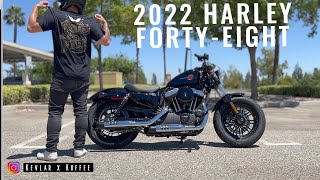 Why I Bought a Harley Davidson 48  2022 Forty Eight [upl. by Neruat735]