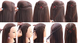 top trendy hairstyles for girls  open hair hairstyle [upl. by Zigrang709]