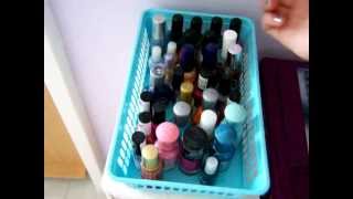 Mon rangement vernis et soins ongles [upl. by Penland]