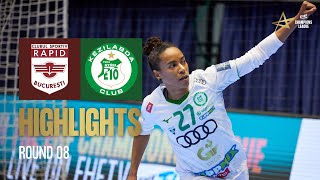 Rapid Bucuresti 🆚 Győri Audi ETO KC  Round 8  EHF Champions League Women 202425 [upl. by Ileana]