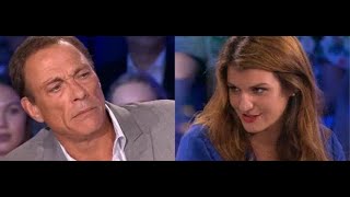 On n’est pas couché  quand Marlène Schiappa recadre JeanClaude Van Damme [upl. by Bakeman213]