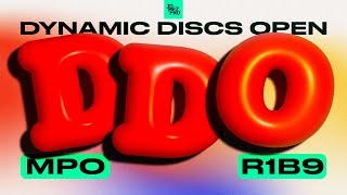 2023 Dynamic Disc Open  MPO R1B9  Buhr Clemons Wysocki Orum  Jomez Disc Golf [upl. by Nnylanna]