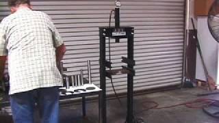 10 Ton Hydraulic Press for Pressing Tungsten Heavy Metal [upl. by Doak635]