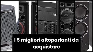 Casse acustiche I 5 migliori altoparlanti da acquistare 🥇 [upl. by Dlanod781]