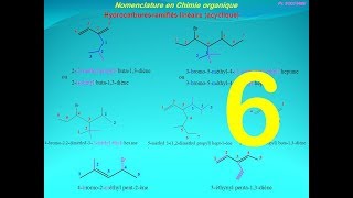 6chimie organique  exemple de nomenclature dune molécule organique [upl. by Doner478]