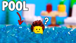 I Built a LEGO WATER PARK [upl. by Haidabo]