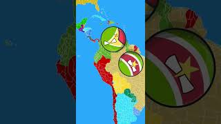 Las Guayanas Se Revelan🇬🇾🇸🇷👀 countryballs suscribete humor parati [upl. by Waynant]