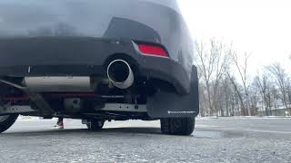 2008 Subaru Impreza 25i Borla Cat Back Exhaust [upl. by Nerej]