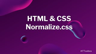 HTMLCSS Topic 6  Adding Normalizecss Taglish [upl. by Also981]