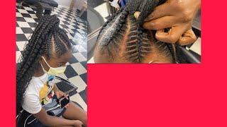 How to stitch braid WITHOUT nails I HIGHLY REQUESTED [upl. by Odraleba962]