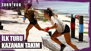 Dokunulmazlık Oyunu 1 Turu Kazanan Takım Belli Oldu  Survivor 93 Bölüm [upl. by Arytas495]