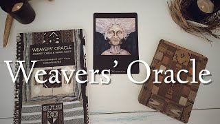 Weavers’ Oracle Unboxing Walkthrough and Sample Reading [upl. by Elleivad]