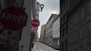 Exploring the Streets of Old Montreal Canada 🇨🇦🇲🇶 travel quebec [upl. by Montagu]