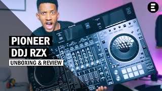 O Poderoso Pioneer DDJ RZX Unboxing e Review  EGITANApt [upl. by Walkling]