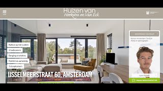 Te koop IJsselmeerstraat 60 Amsterdam  Hoekstra en van Eck Makelaars  Méér Makelaar [upl. by Esirahc]