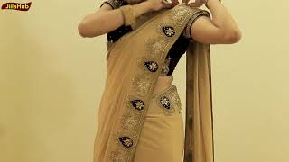 How To Wear Heavy Saree Perfectly  Party Sari Draping Idea To Look Slim amp Tall In Proper Pleats [upl. by Kowalski]