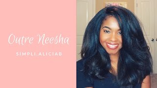 OUTRE NEESHA LACE FRONT WIG  Review and Tutorial  wwwblackhairspraycom [upl. by Liagaba]