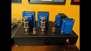 I built a KT88 Stereo Tube amplifier [upl. by Annehcu]